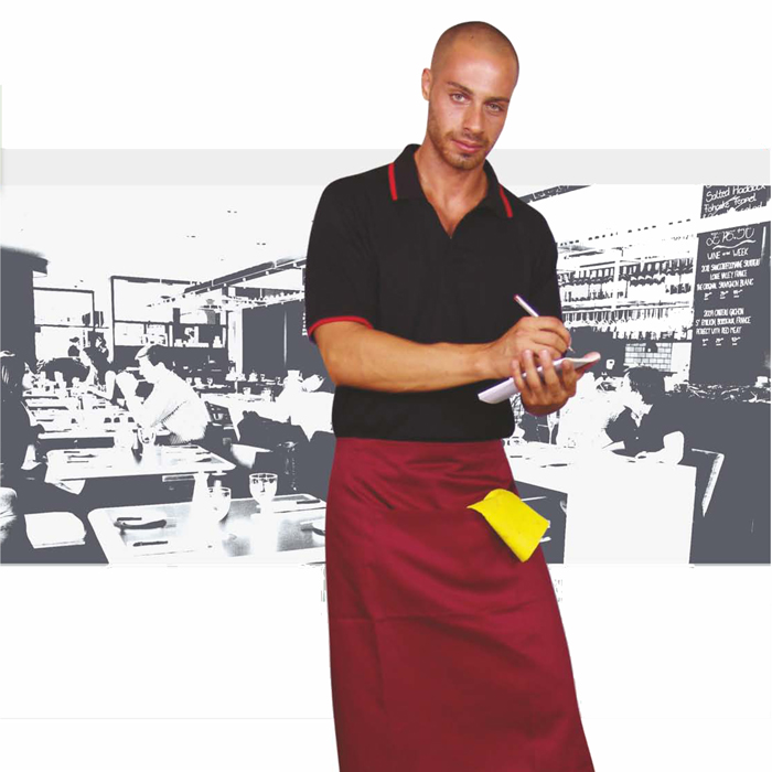 Code:535 – Apron with front double pocket 70 X 65 cm