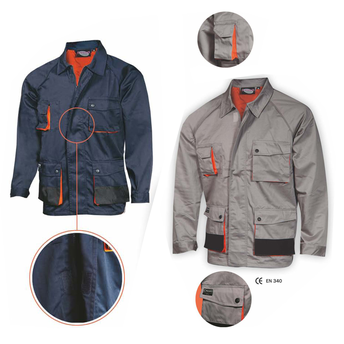Code: 547 – Jacket comfortable and operational with oxford fabric on pockets