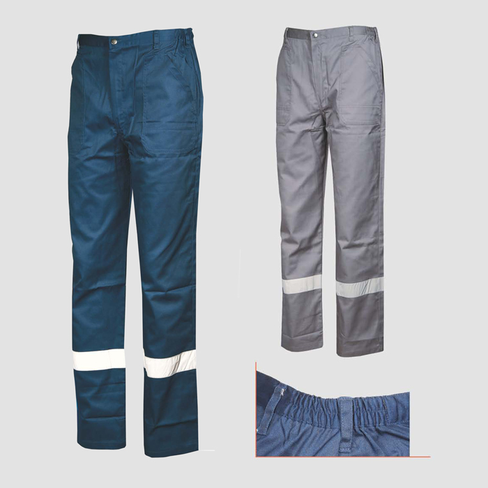 Code: 613 – Trousers with reflective tapes 5 cm on legs